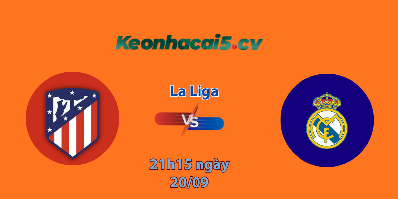 Atletico vs Real Madrid logo KQBD.club