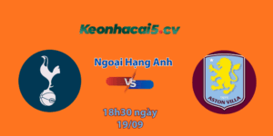 Tottenham vs Aston Villa logo KQBD.club
