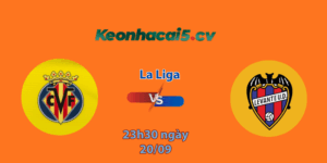 Villarreal vs Levante logo KQBD.club