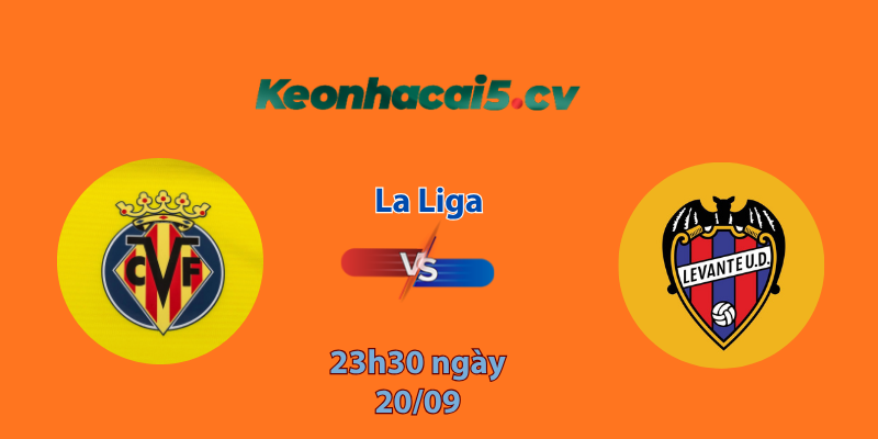Villarreal vs Levante logo KQBD.club